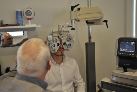 opticien sterkte glas meten
